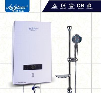 钢化镜面触屏视窗新体验 推荐安拉贝尔牌即热式电热水器